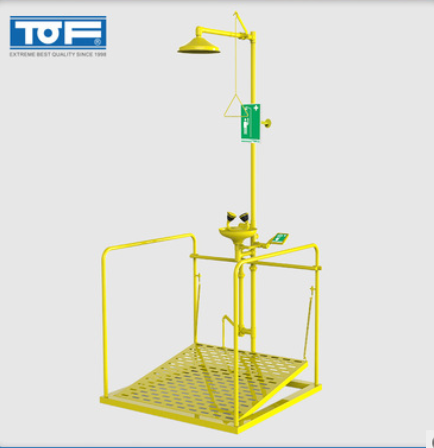 TOF 科恩實驗室化驗室復合緊急淋浴雙口洗眼器 KC22